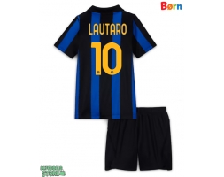 Inter Milan Lautaro Martinez #10 Replika Babytøj Hjemmebanesæt Børn 2026-27 Kortærmet (+ Korte bukser)